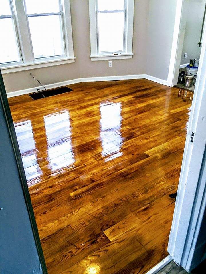 hardwood floor refinished in middletown ohio